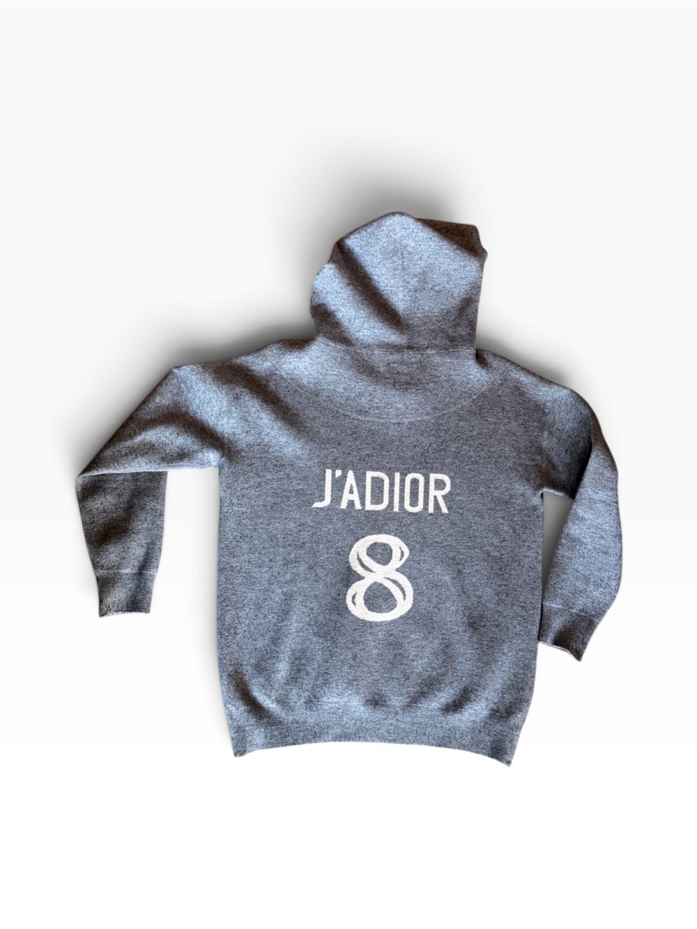J'ADIOR 8 Gray Hooded Sweater